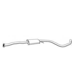 SILENCIOSO DEL. FORD ESCORT 1.4                   