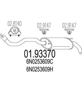 SILENC. TRAS. POLO COUPE