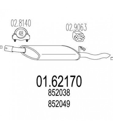 SILENC. DEL. R18 TURBO 3