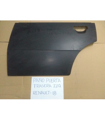 PAÑO PUERTA TRASERA IZQUIERDA RENAULT 18