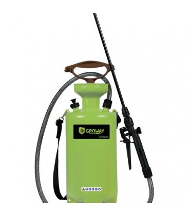 MOCHILA PULVERIZAR 8 LITROS C/MANOMETRO GROWAY