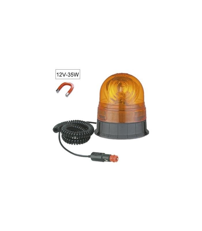 FARO ROTATIVO MAGNETICO 12/24V H1