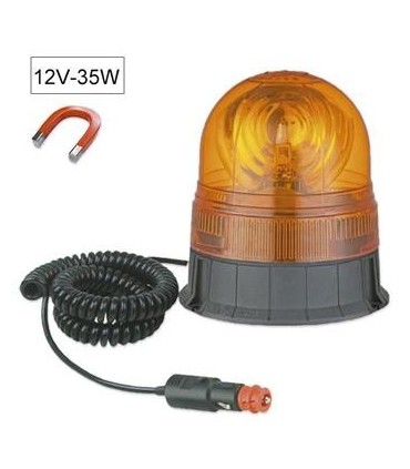 FARO ROTATIVO MAGNETICO 12/24V H1