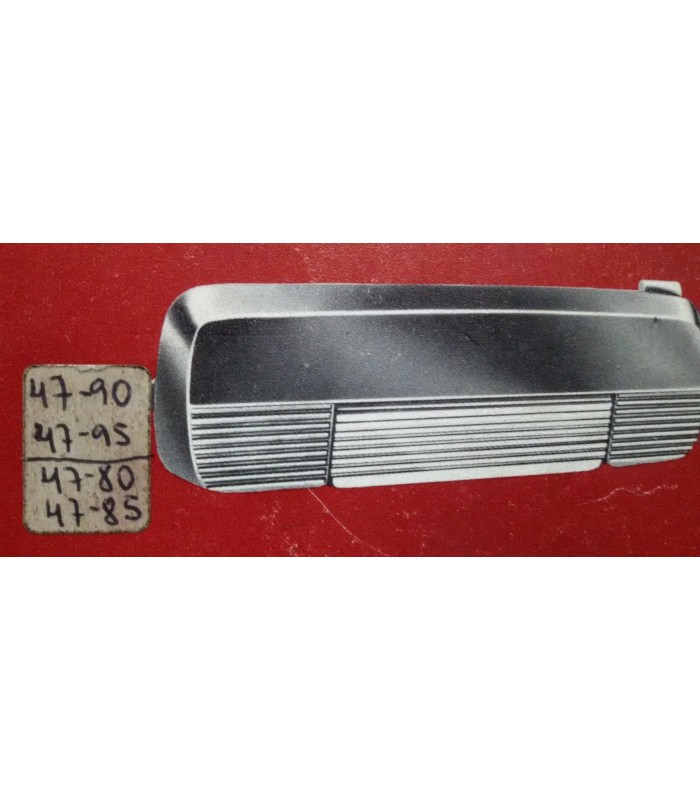 MANECILLA SIN CERRADURA PUERTA IZQUIERDA CROMADA SEAT 127 4 PUERTA.