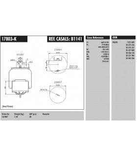 FUELLE SUSPENSION VOLVO DELANTERA