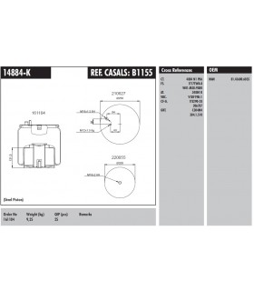 FUELLE SUSPENSION MAN TGA CAMPANA METALICA