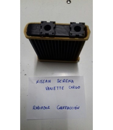 RADIADOR CALEFACCION NISSAN SERENA - VANETTE CARGO