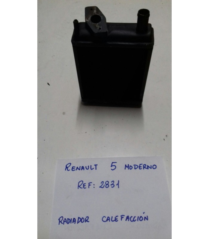 RADIADOR CALEFACCION RENAULT 5 Y 7 DESDE 1972 HASTA 1984