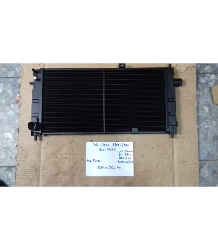 RADIADOR OPEL CORSA A ASCONA C KADETT E