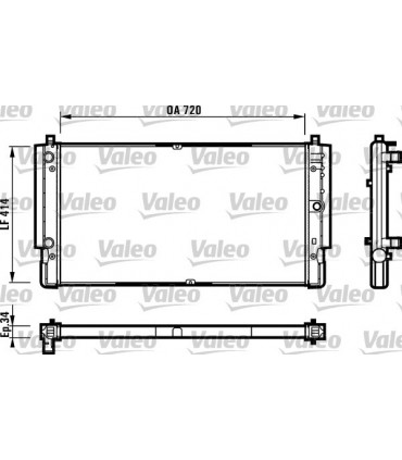 RADIADOR VW TRANSPORTER IV D
