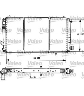 RADIADOR CITROEN C15-D 94-