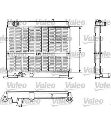 RADIADOR RENAULT P504 GRD/SRD