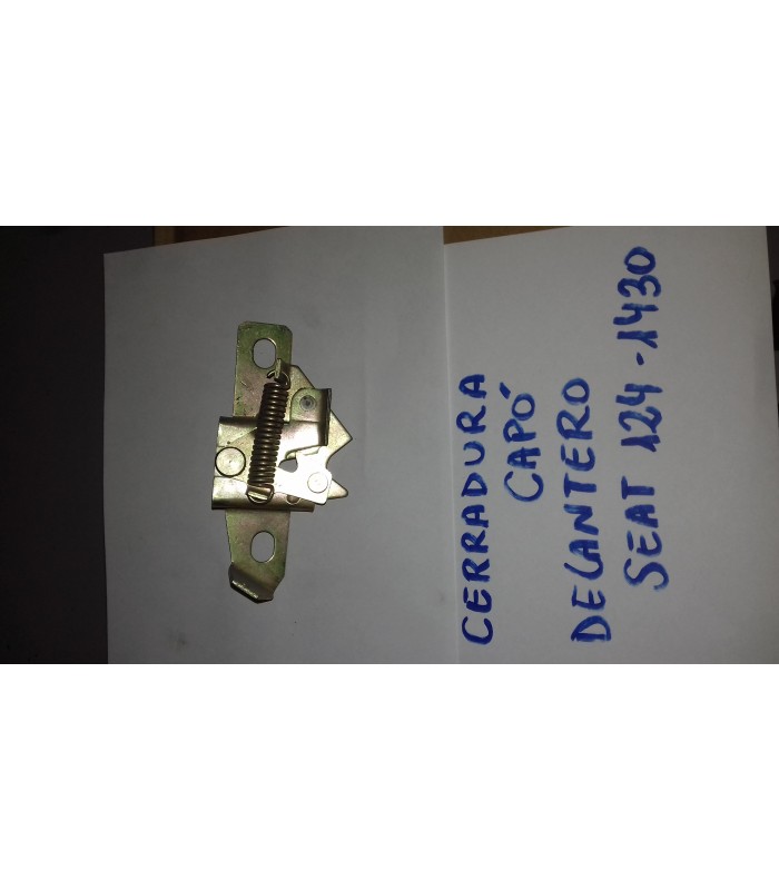 CERRADURA CAPO DELANTERO SEAT 124-130