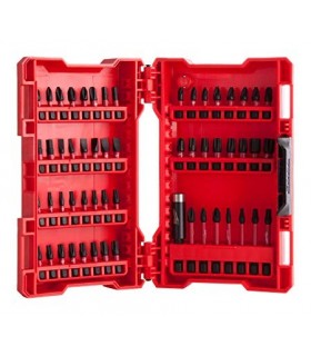 ESTUCHE PUNTAS 1/4" MILWAUKEE 56 UNID