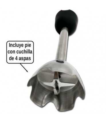 BATIDORA DE MANO INOX 500W 2 VEL