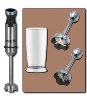 BATIDORA DE MANO INOX 800W 2 VEL
