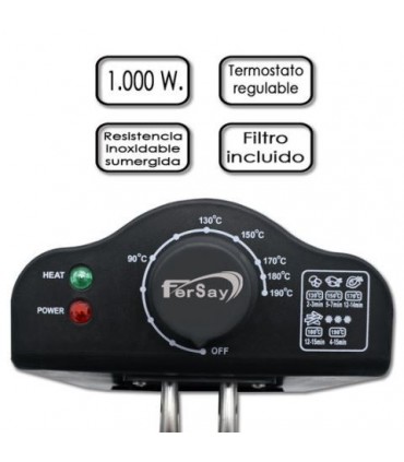 FREIDORA 1000W 1,5 LITROS