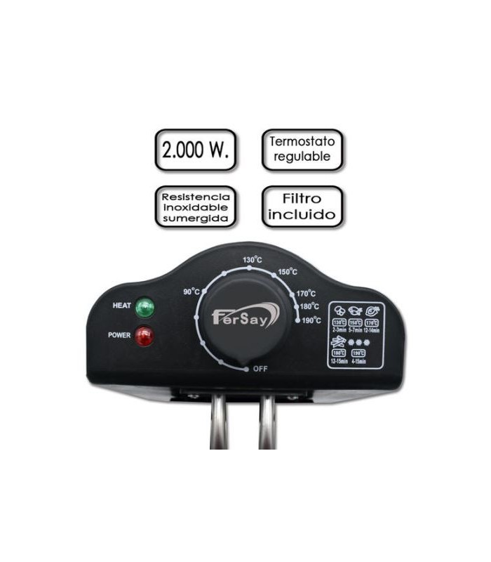 FREIDORA 1000W 1,5 LITROS