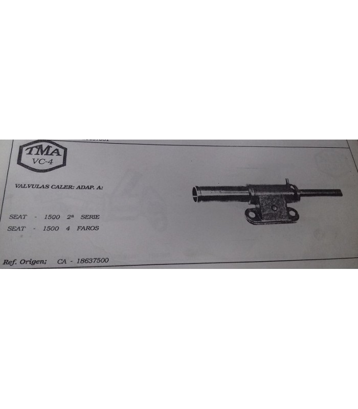 GRIFO CALEFACCION SEAT 1500