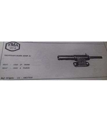 GRIFO CALEFACCION SEAT 1500