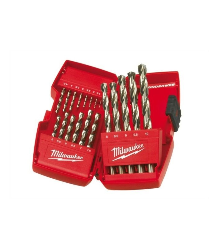 JUEGO BROCAS 1-10MM HSS BLUE MASTER
