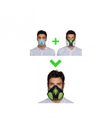 MASCARILLA FUMIGACION REUTILIZABLE