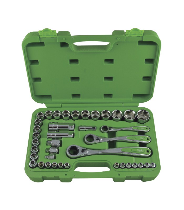 ESTUCHE DE HERRAMIENTAS DE 39 PIEZAS HEX DE PERFIL BAJO