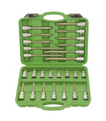ESTUCHE DE PUNTAS PARA TORNILLOS DE 12 CANTOS 26 PIEZAS