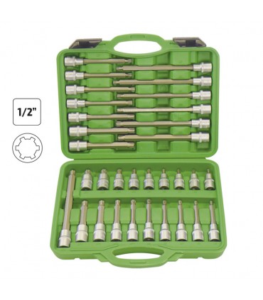 ESTUCHE DE PUNTAS PARA TORNILLOS RIBE 32 PIEZAS