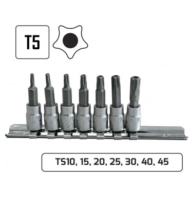 JUEGO DE PUNTAS TS 5 CARAS INVIOLABLE