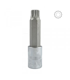 VASO PUNTA 1/2" XZN INVIOLABLE M16X100MM ESP. VAG