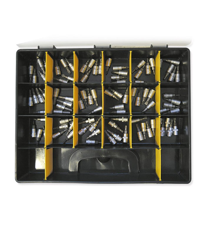 ESTUCHE PUNTAS DESTORNILLADOR SURTIDO DE 1/4"