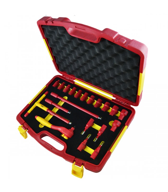 ESTUCHE DE HERRAMIENTAS AISLADAS 20 PIEZAS DE 3/8"