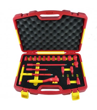ESTUCHE DE HERRAMIENTAS AISLADAS 20 PIEZAS DE 3/8"