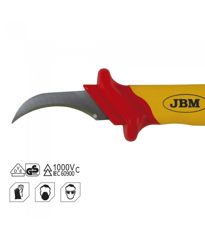 CUCHILLO AISLADO CURVADO