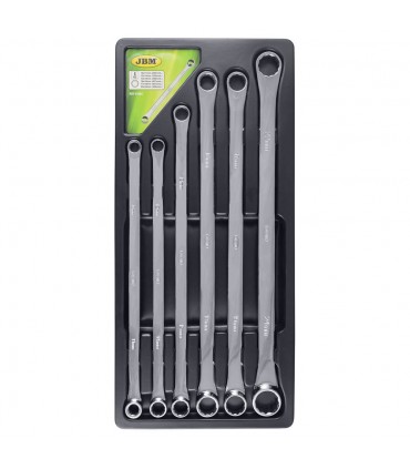 KIT DE 6 LLAVES EXTRALARGAS DE 12 CANTOS