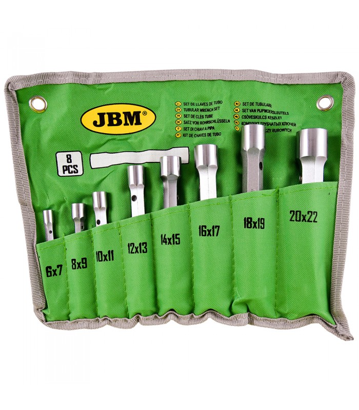 SET DE 8 LLAVES DE TUBO