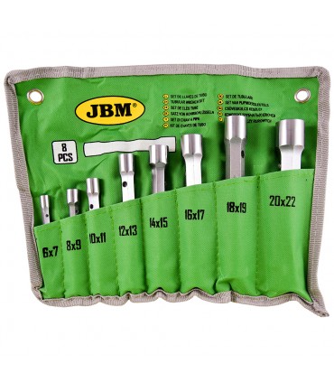 SET DE 8 LLAVES DE TUBO