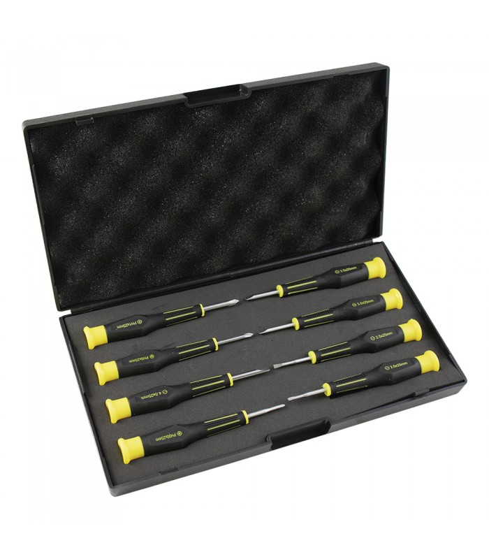 SET DE 8 DESTORNILLADORES CORTOS
