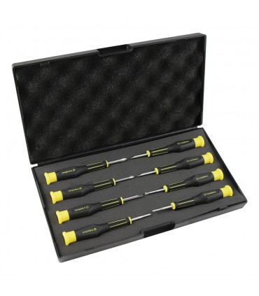 SET DE 8 DESTORNILLADORES CORTOS