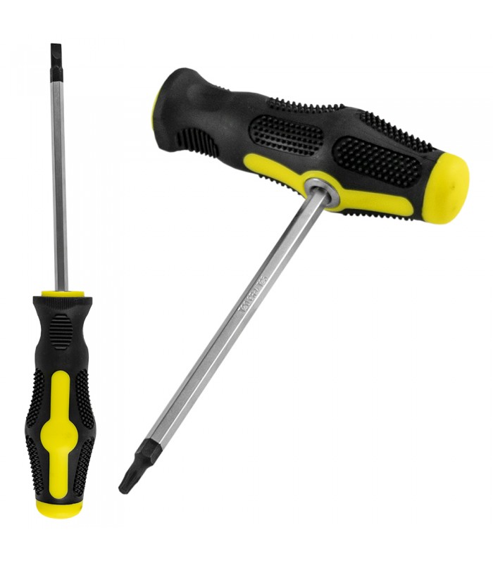 ESTUCHE DE DESTORNILLADORES CON MANGO INTERCAMBIABLE 20 EN 1