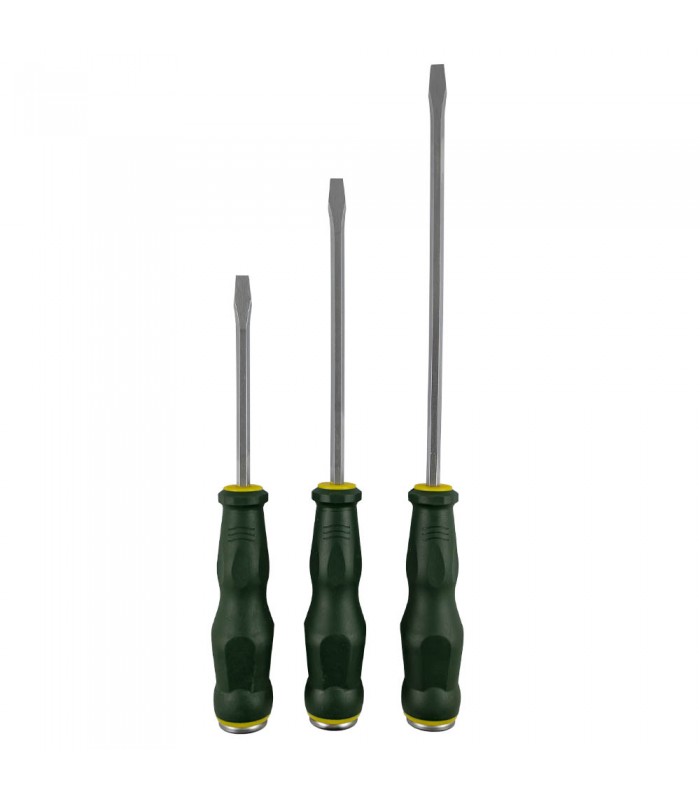SET DE 3 DESTORNILLADORES PLANOS