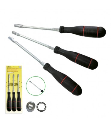 JUEGO DE 3  DESTORNILLADORES FLEXIBLES
