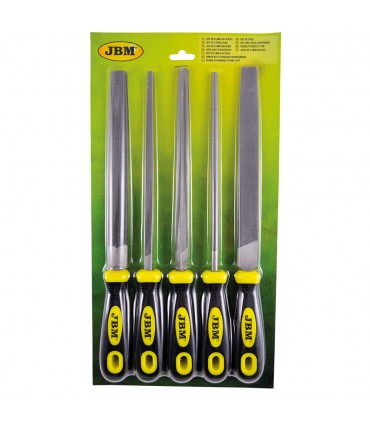 SET DE 5 LIMAS DE ACERO