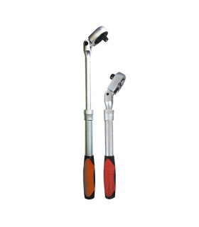 CARRACA ARTICULADA EXTENSIBLE DE 1/2" 72 DIENTES