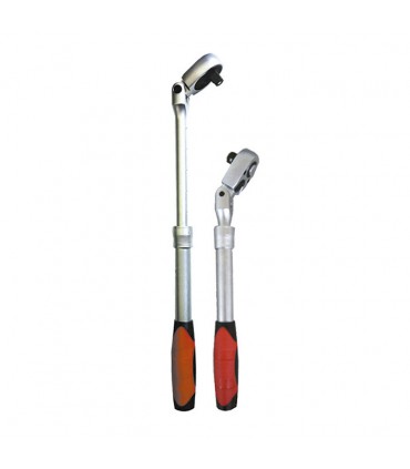 CARRACA ARTICULADA EXTENSIBLE DE 1/2" 72 DIENTES