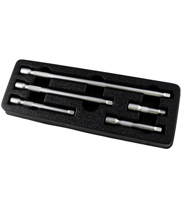 SET DE BARRAS DE EXTENSIÓN  DE 1/4” CON CABOTA NORMAL