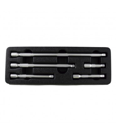 SET DE BARRAS DE EXTENSIÓN  DE 1/4” CON CABOTA NORMAL