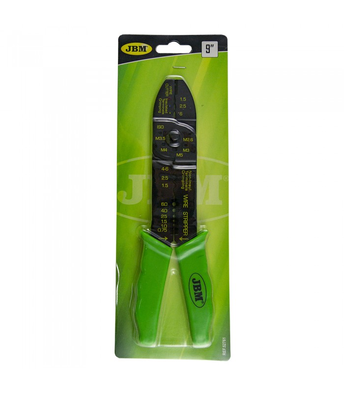 ALICATES PARA TERMINALES AISLADOS Y NO AISLADOS 9"