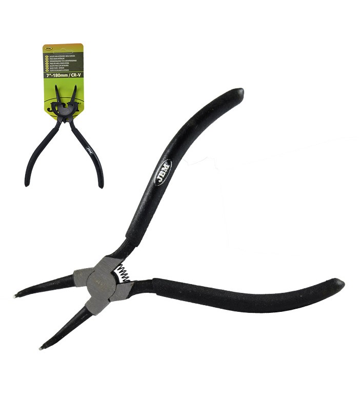 ALICATE SEGER PARA INTERIORES CON BOCA CURVA 7" 180MM
